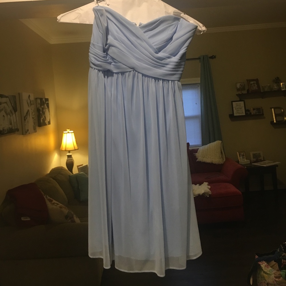 Davids Bridal bridesmaid dress